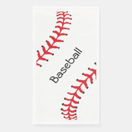 Baseball Stitching Design Guest Towel Napkin Servet