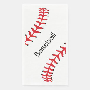 Baseball Stitching Design Guest Towel Napkin Servet