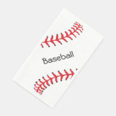 Baseball Stitching Design Guest Towel Napkin Servet (Hoek)