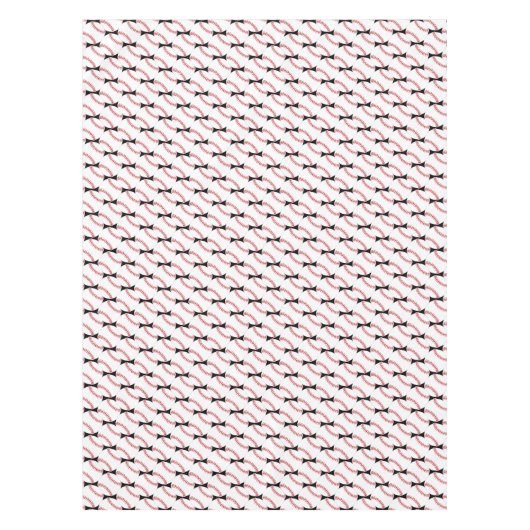 Baseball Stitching Design Tablecloth Tafelkleed (Voorkant)