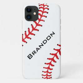 Baseball Stitching iPhone 11 Smartphone-Hoesje Case-Mate iPhone Case