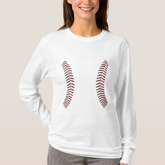 Baseball Stitching T-shirt (Voorkant)