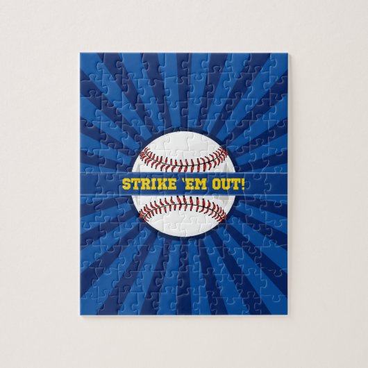 Baseball Strike: Em Out Legpuzzel (Verticaal)