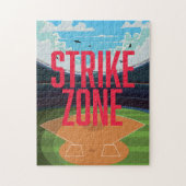 Baseball Strike Zone Legpuzzel (Verticaal)