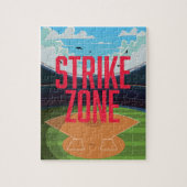 Baseball Strike Zone Legpuzzel (Verticaal)