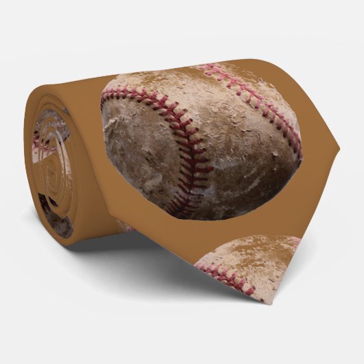 Baseball Stropdas (Opgerold)