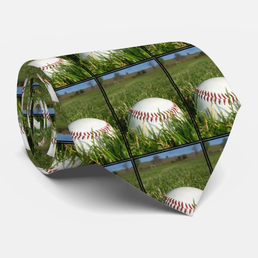Baseball Stropdas (Opgerold)