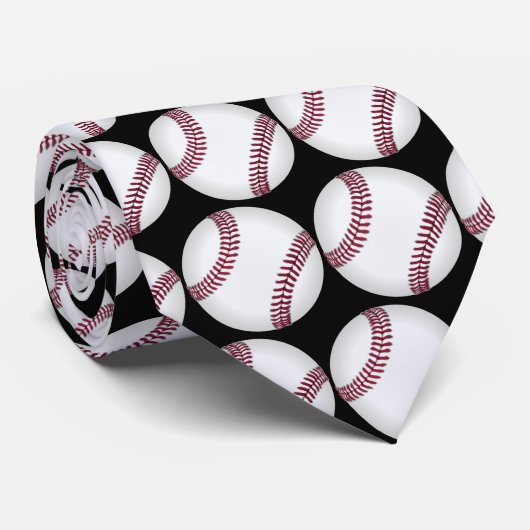 Baseball Stropdas (Opgerold)