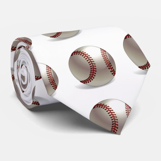 Baseball Stropdas (Opgerold)