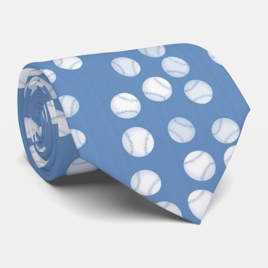 Baseball-Stropdas Stropdas (Opgerold)