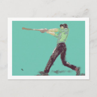 Baseball Swing Briefkaart