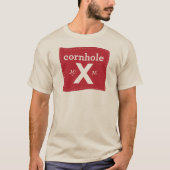 Baseball T Red Cornhole T-shirt (Voorkant)