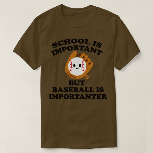 BASEBALL T-SHIRT (Design voorkant)
