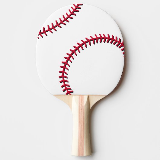 Baseball Tafeltennisbatje (Voorkant)