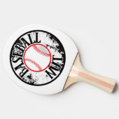 Baseball Tafeltennisbatje (Zijkant)