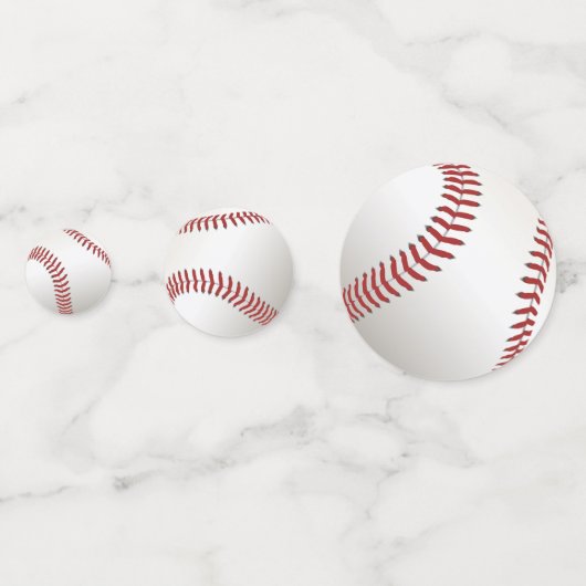 Baseball Tailgate Party Table Confetti (Voorkanten)