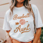 Baseball tante t-shirt