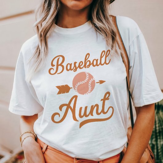 Baseball tante t-shirt