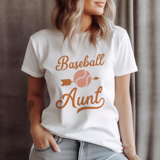 Baseball tante t-shirt
