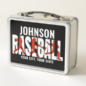 Baseball Team ADD NAAM Kampioen Speler (Achterkant)