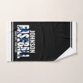 Baseball Team ADD NAAM Kampioen Speler Bad Handdoek (Handdoek)