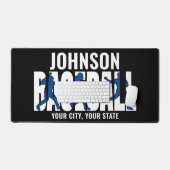 Baseball Team ADD NAAM Kampioen Speler Bureaumat (Keyboard & Muis)