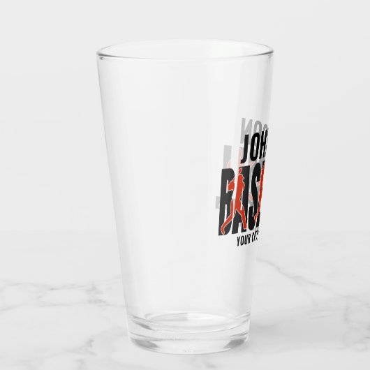 Baseball Team ADD NAAM Kampioen Speler Glas (Rechts)