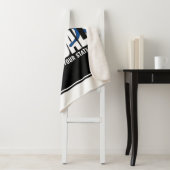 Baseball Team ADD NAAM Kampioen Speler Sherpa Deken (In situ)