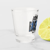 Baseball Team ADD NAAM Kampioen Speler Shot Glas (Links)