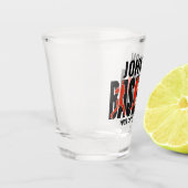 Baseball Team ADD NAAM Kampioen Speler Shot Glas (Links)