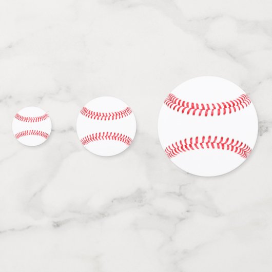 Baseball Team Banquet/Player Birthday Party Sports Confetti (Voorkanten)