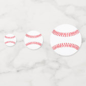 Baseball Team Banquet/Player Birthday Party Sports Confetti (Achterkanten)