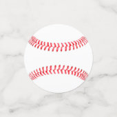 Baseball Team Banquet/Player Birthday Party Sports Confetti (Kleine voorkant)