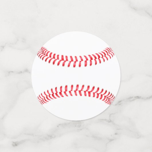 Baseball Team Banquet/Player Birthday Party Sports Confetti (Kleine voorkant)