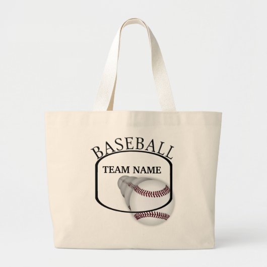 Baseball Team Canvas tas (Voorkant)