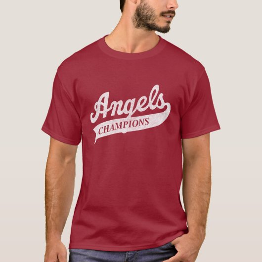 Baseball Team Los Angeles Angel T-shirt (Voorkant)