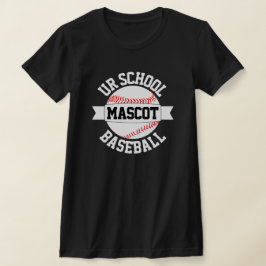 Baseball Team/School Name & Mascot Women's T-shirt