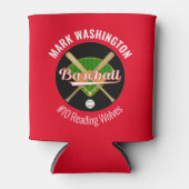 Baseball Team Speler Koelboxxen Blikjeskoeler (Voorkant)