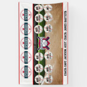 Baseball Team Sponsor Spandoek (Verticaal)