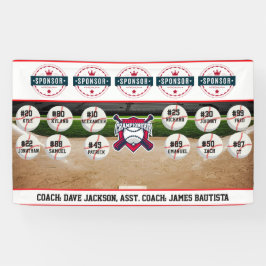 Baseball Team Sponsor Spandoek