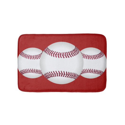 Baseball Team Sports Bath Mat Accessoire (Voorkant)
