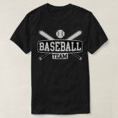 Baseball-team T-shirt (Design voorkant)