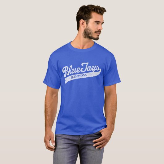 Baseball Team Toronto Blue Jay T-shirt (Voorkant volledig)
