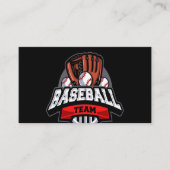 Baseball-team Visitekaartje (Voorkant)