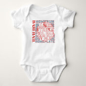 Baseball Termen Romper (Voorkant)