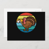 Baseball Thanksgiving herfst herfst herfst herfst  Briefkaart (Voorkant / Achterkant)