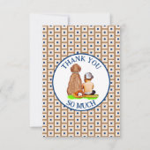 Baseball thema Baby shower Bedankkaart (Voorkant)