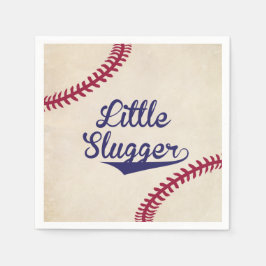 Baseball thema kleine slobber Baby shower servette Servet