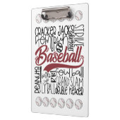Baseball thema klembord (Links)