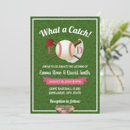 Baseball Thema Sports Weddenschap Kaart (Staand voorkant)